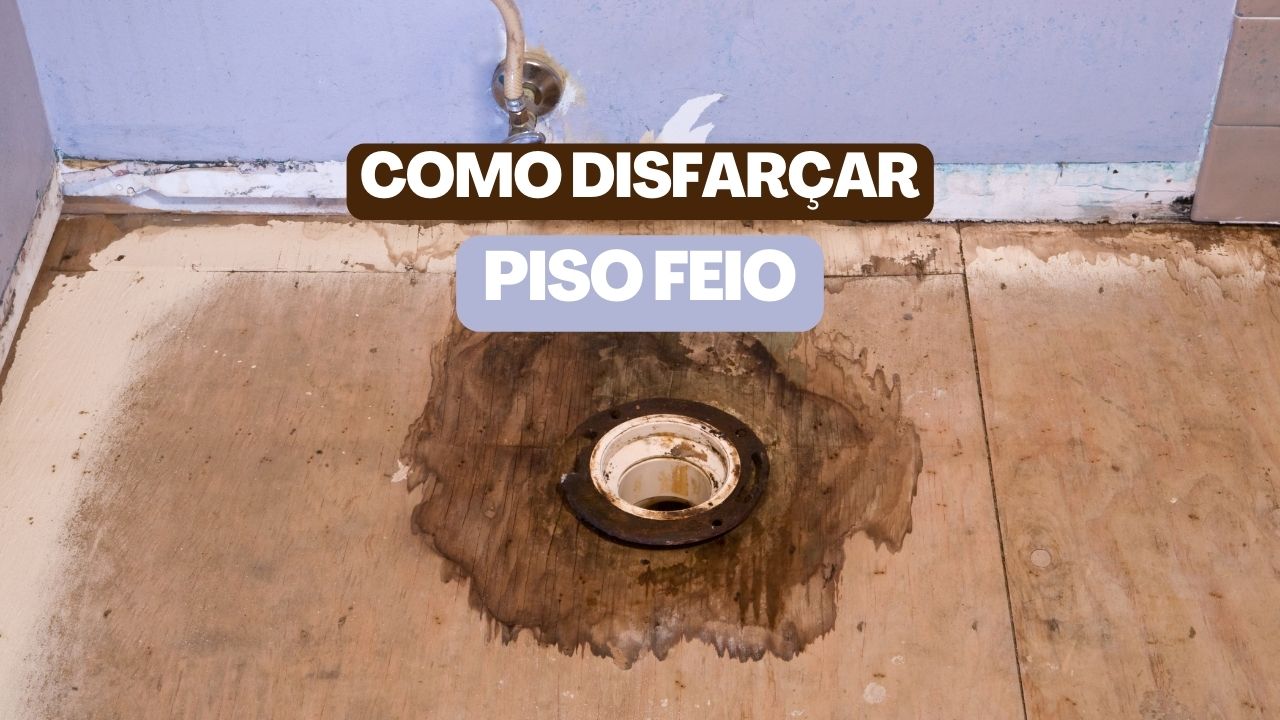 Como disfarçar piso feio