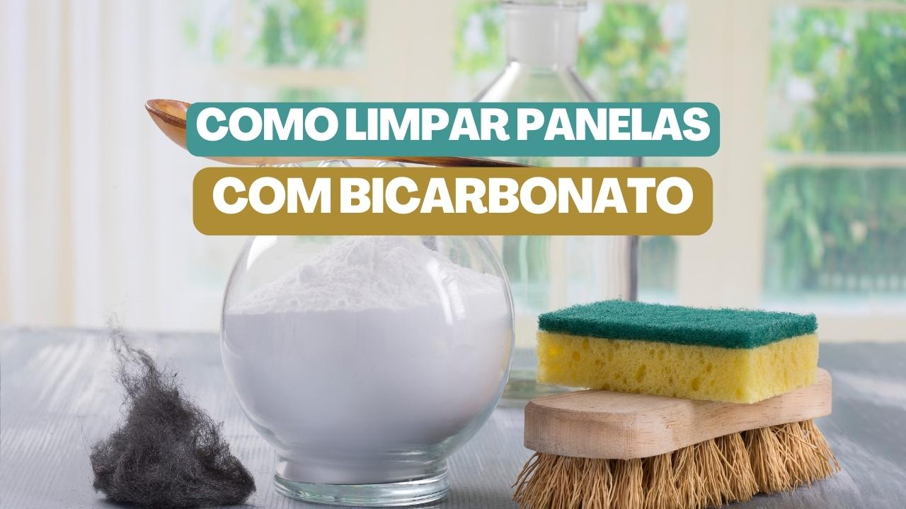 Como limpar panelas com bicarbonato