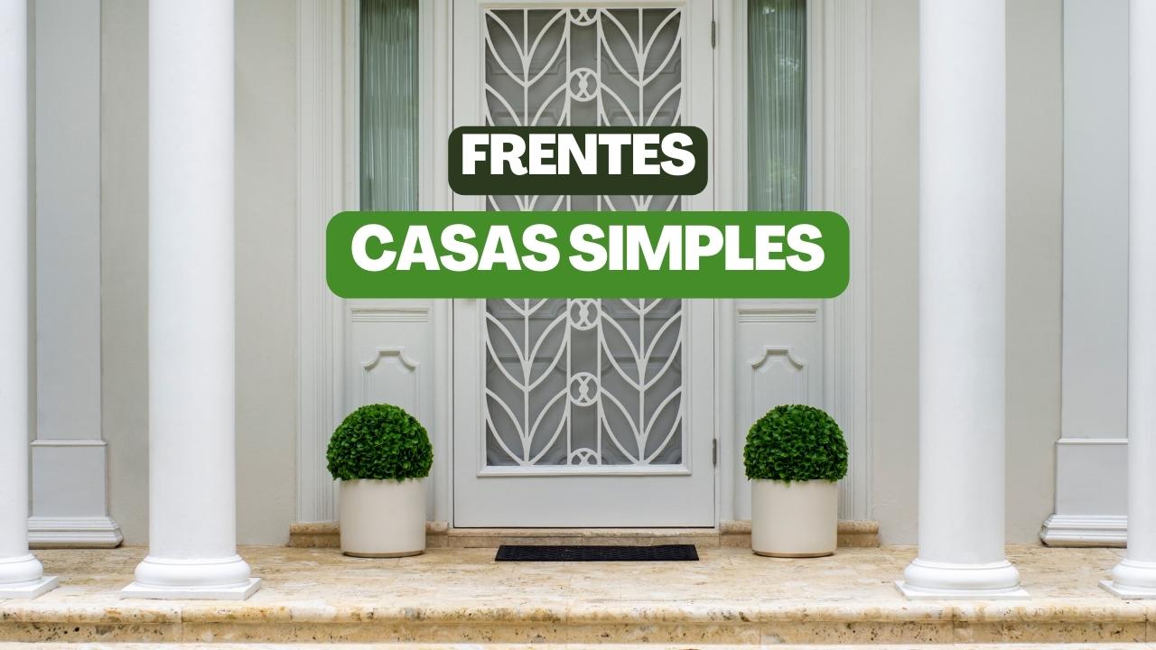 Frentes de Casas Simples